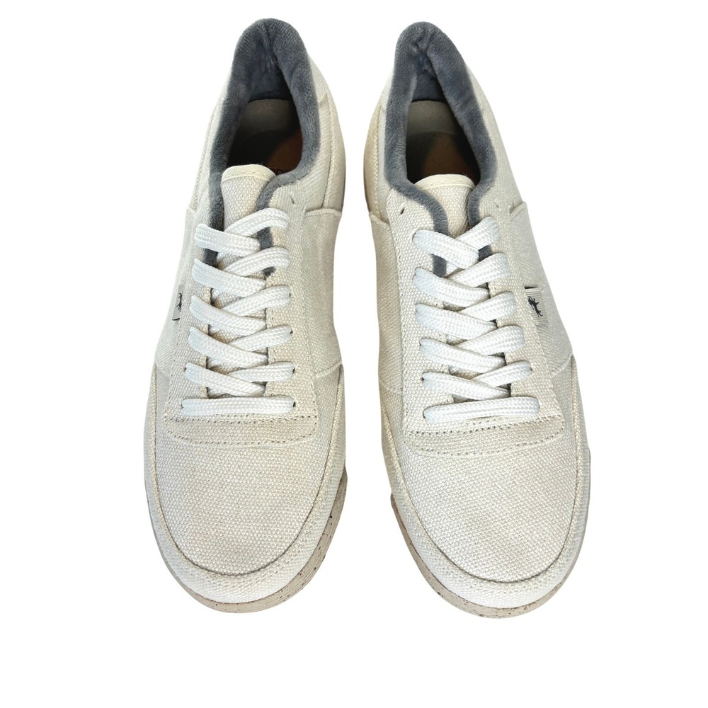 NEW Stardog Expedition Sneaker Hemp White Women Size 10 Organic Cotton Low‎ Top